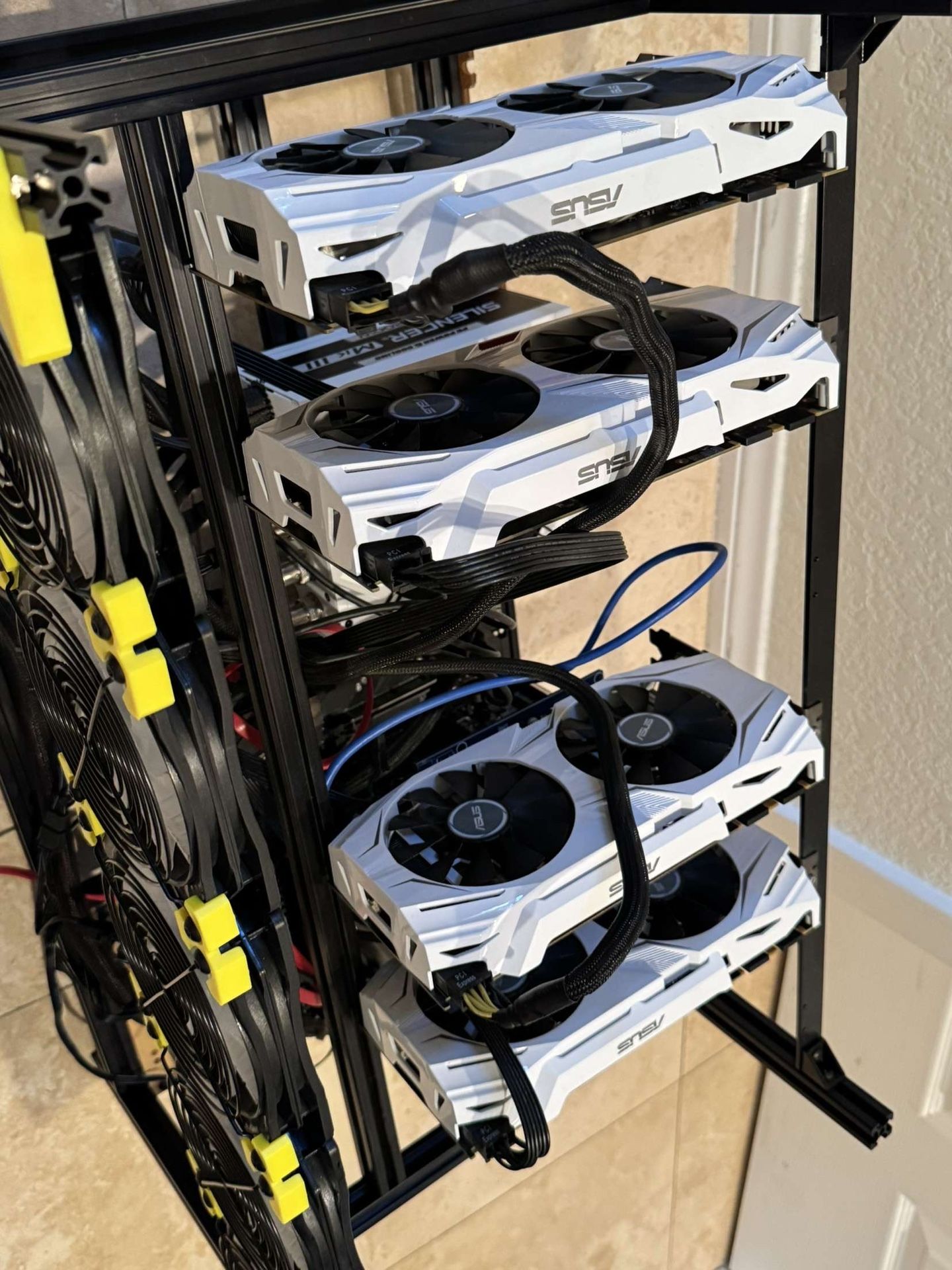 Crypto mining rig