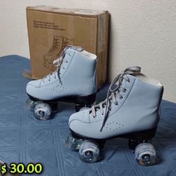 YYW Light Blue Roller Skates 
