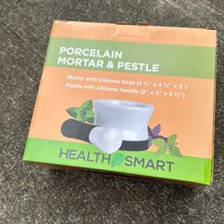 Porcelain Mortar & Pestle 