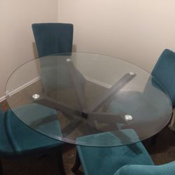 Glass Dining Table