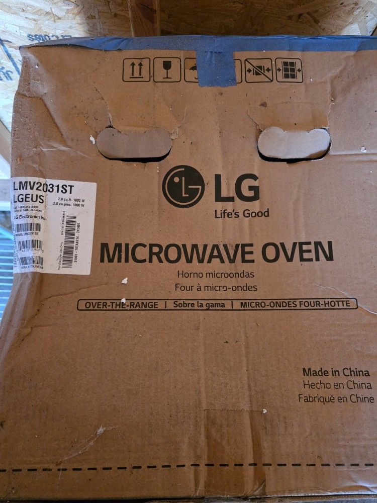 Microwave Above The Stove Brand New