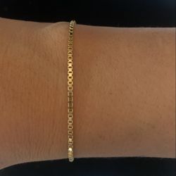 14k Gold Ankle Bracelet 