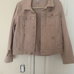 Light Pink Jean Jacket