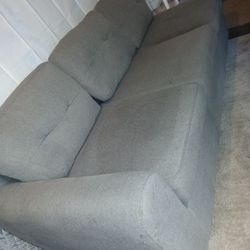 Stonnenessse Sectional Chaise Sofa Grey, Used ~ $100