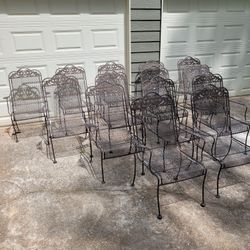 Wrought Iron Chairs $100 Each