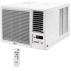7,500 BTU Volt Window Air Conditioner with Cool, Heat and Remote in White 2 