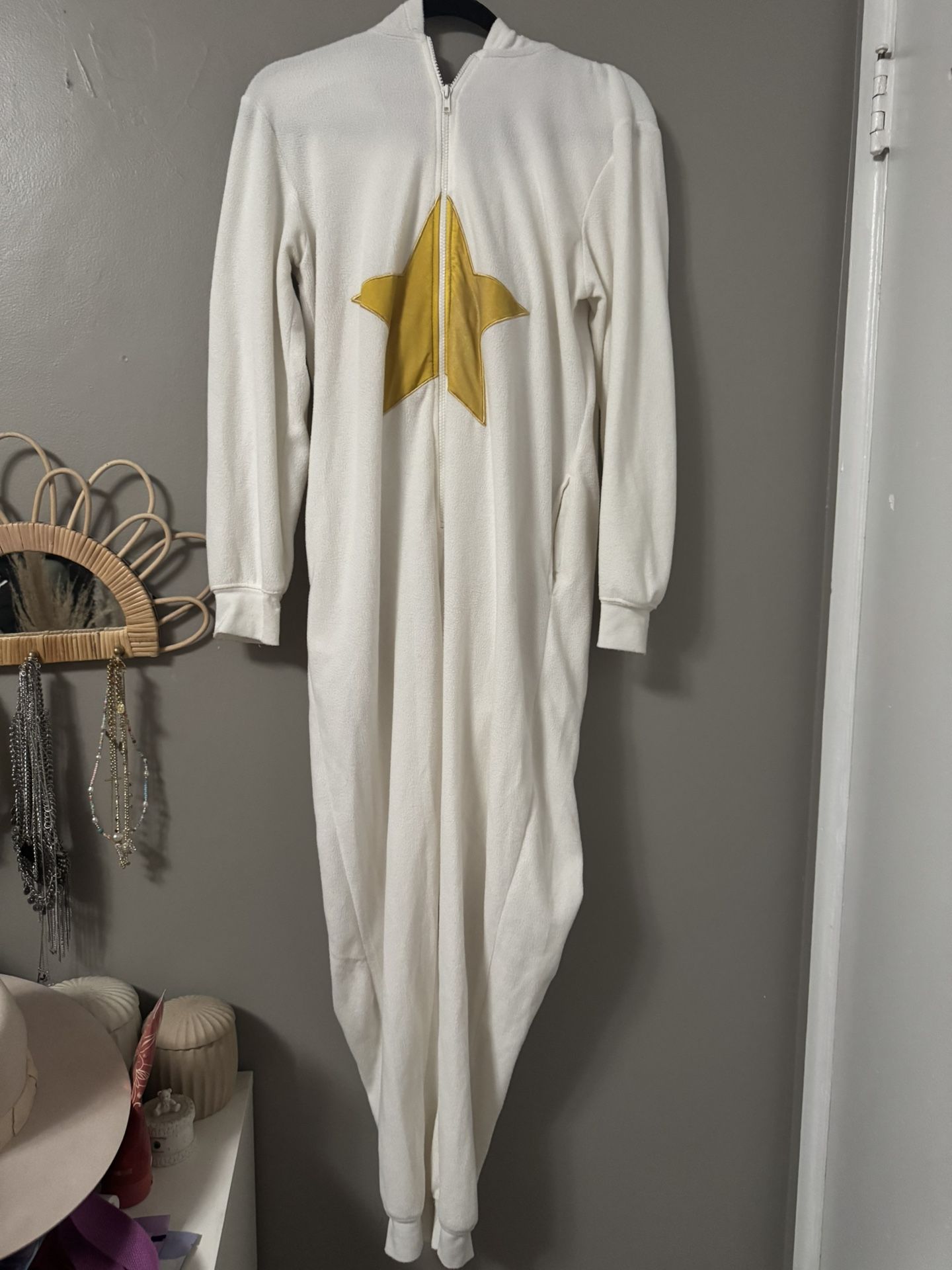Unicorn Onesie Unionsuit Jumpsuit Pajama Costume Adult Women Small