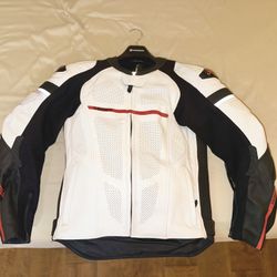 Sedici Corsa 2 White Leather Jacket US (L) / EU (54) [AAA]