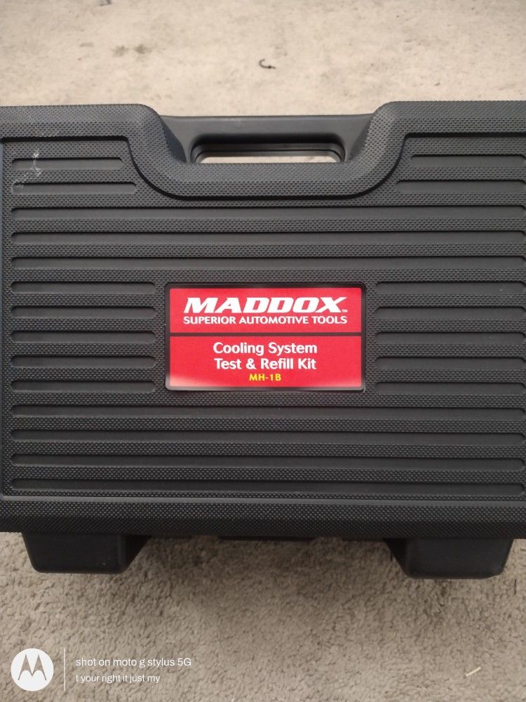 Maddox Cooling System Test An Refill Kit