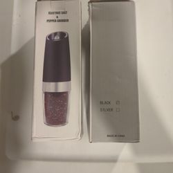 Electric Salt & Pepper Grinders (each $10)