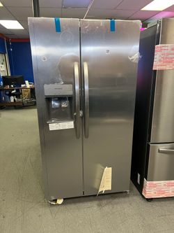 Frigidaire stainless steel 2 door fridge