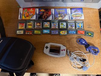 Game boy advance with games