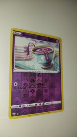 Pokemon Card Darkness Ablaze Sinistea Reverse Holo