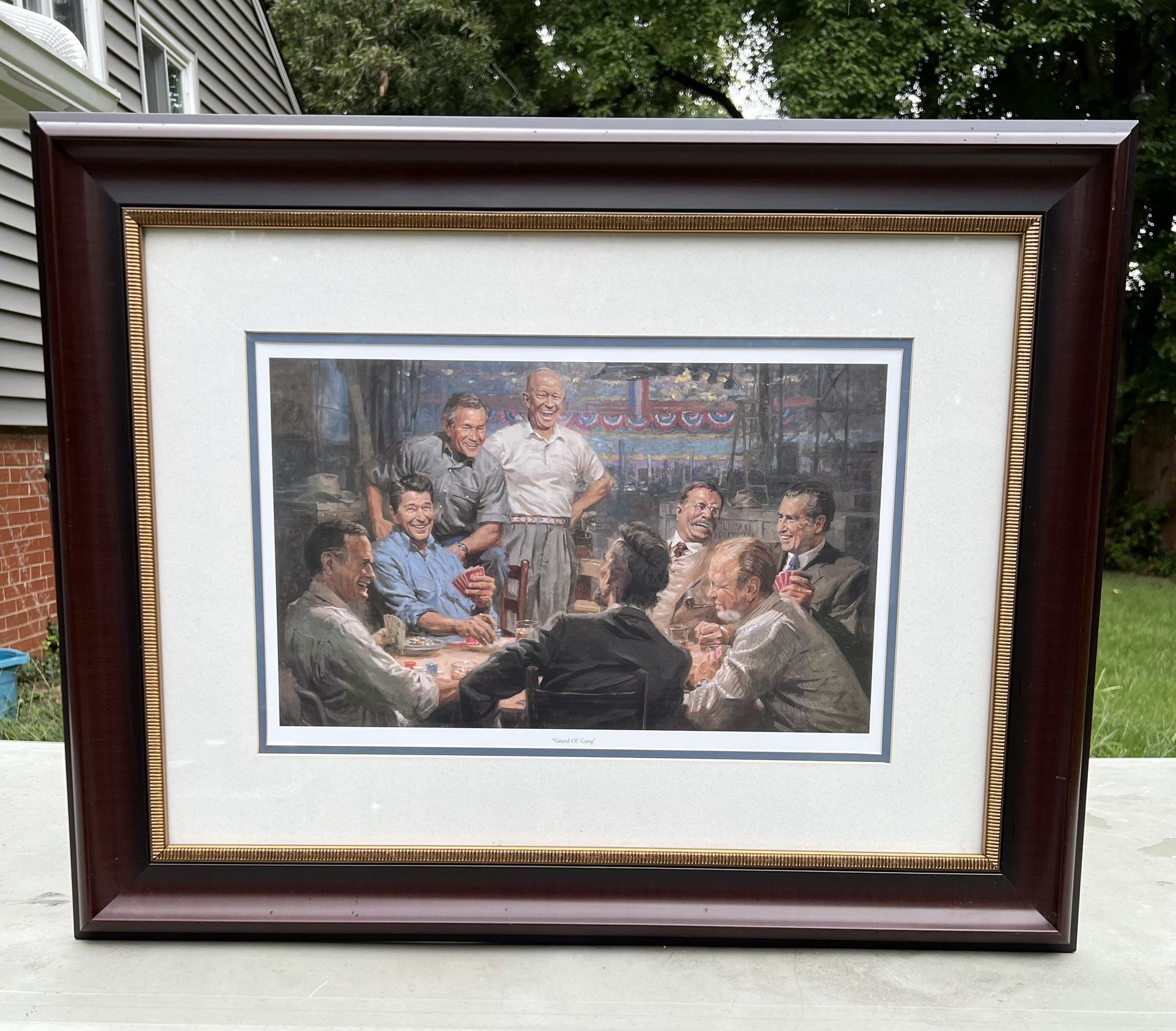 Grand Old Gang Print. Andy Thomas.