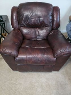 Recliner 36inch overstuffed