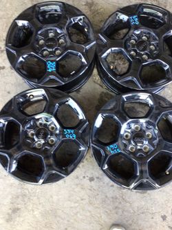 23-24 rims Jeep compass like new 17 inch (firm price)