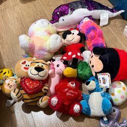 Lot of stuff animals