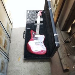 Fender Jazzmaster Signature TVL Oxblood Guitar