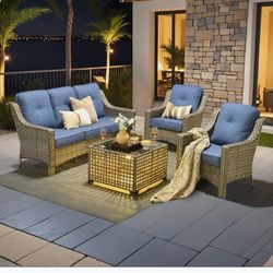 Patio furniture set outdoor new in the box