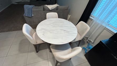 Marble table