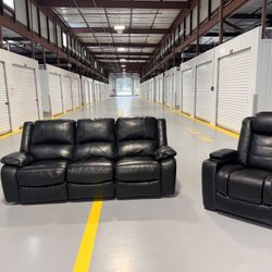 Leather Electric Couch SET