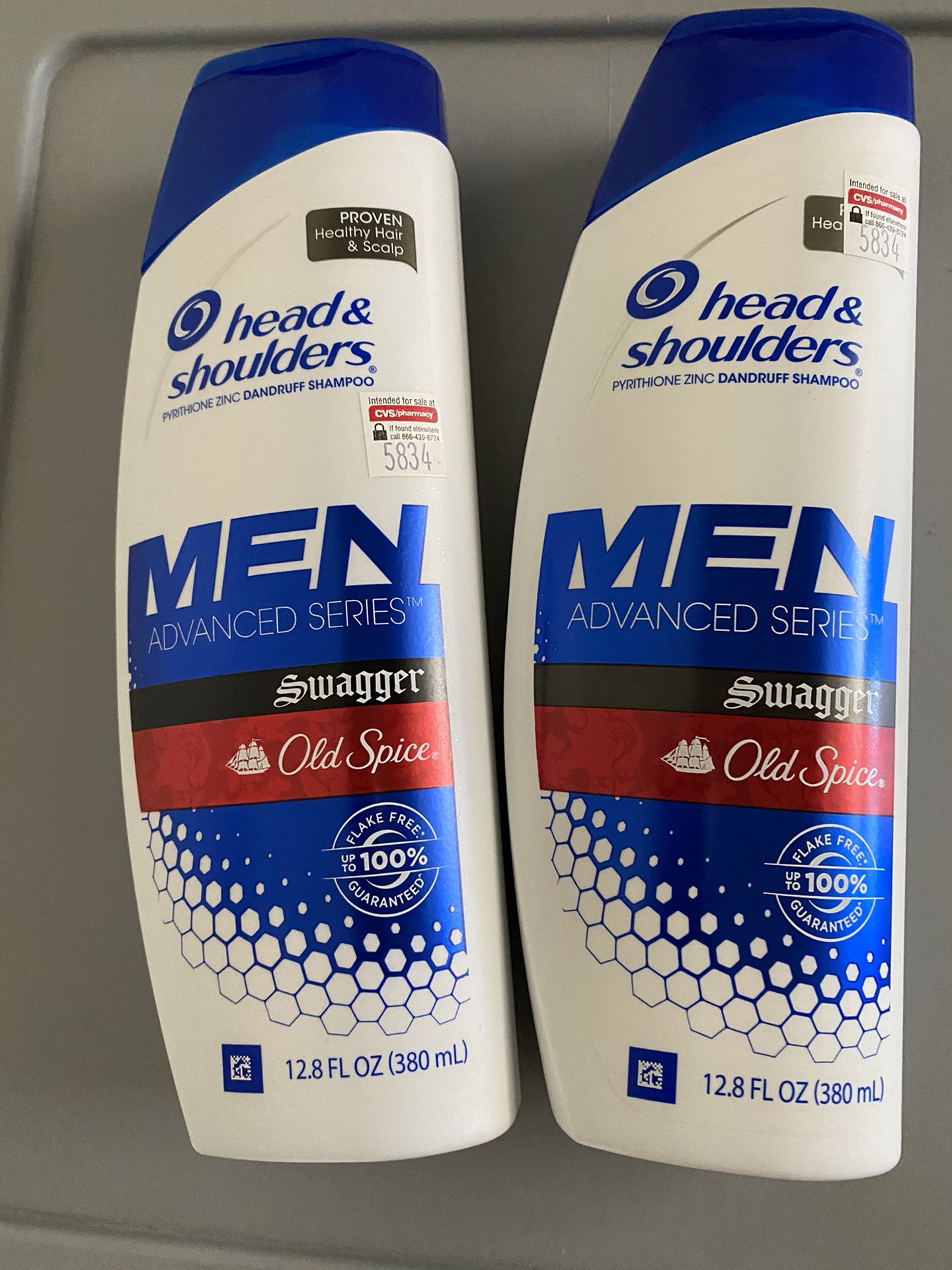 Head and Shoulders 2 in 1 men shampoo and conditioner old spice