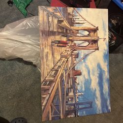Ny Bridge Painting 