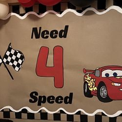 Custom Lightning Mcqueen Banner