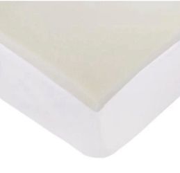 Size Queen Nestwell 1.5-Inch Memory Foam Queen Mattress Topper in Neutral