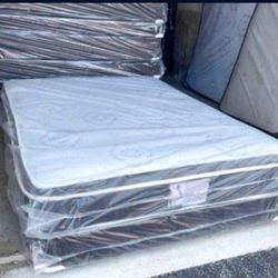 New Mattress Size Twin, Full, Queen, King, Free Box Springs 