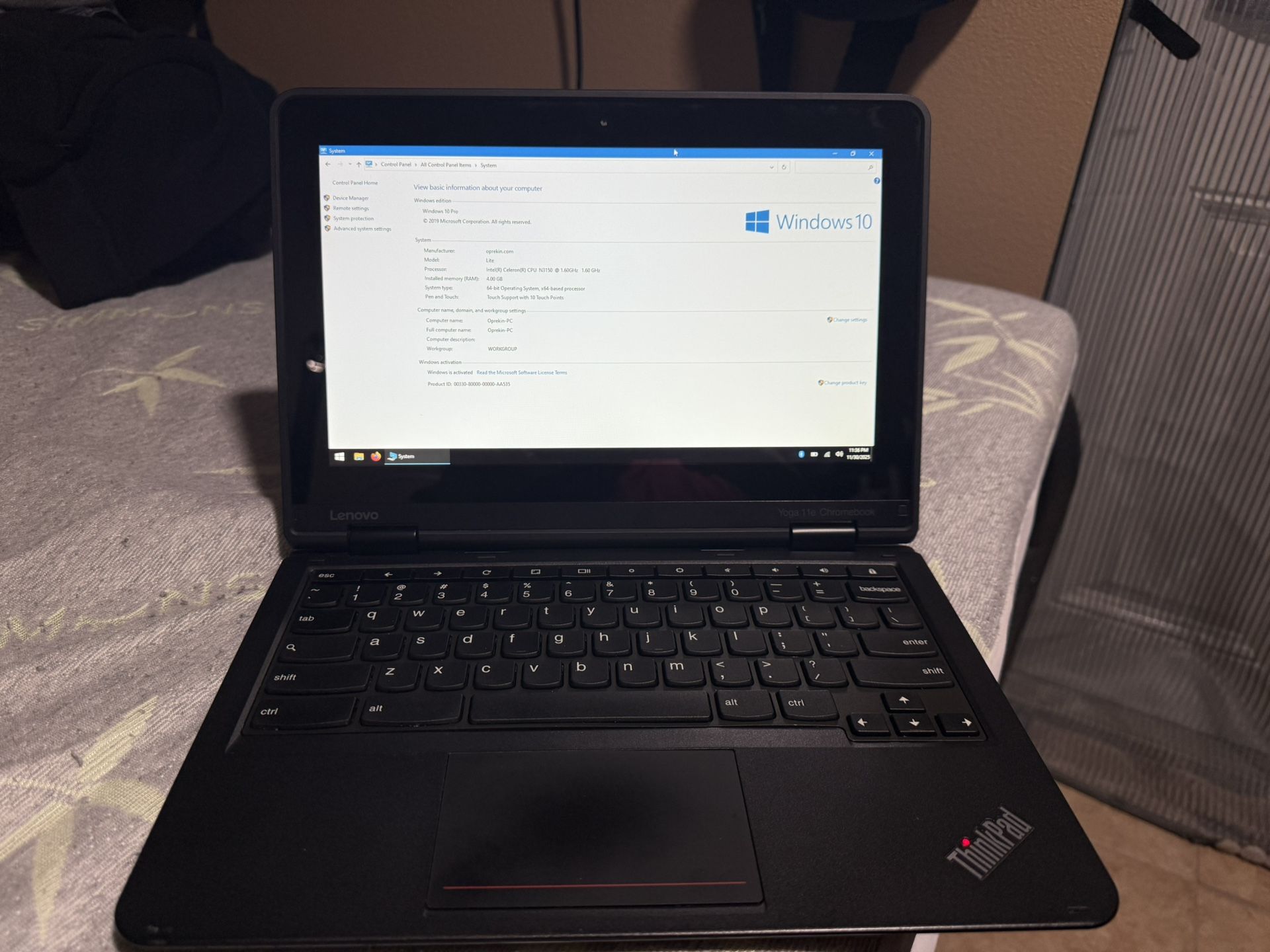 Lenovo Thinkpad Yoga 11e