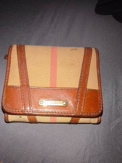 Burberry Leighton compact wallet