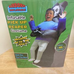 New Inflatable Pick Up Reaper Costume .. Not Free .. 