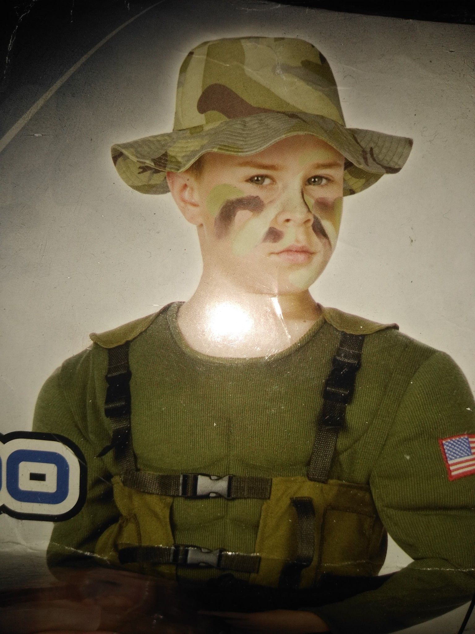 Halloween costume commando 4-6