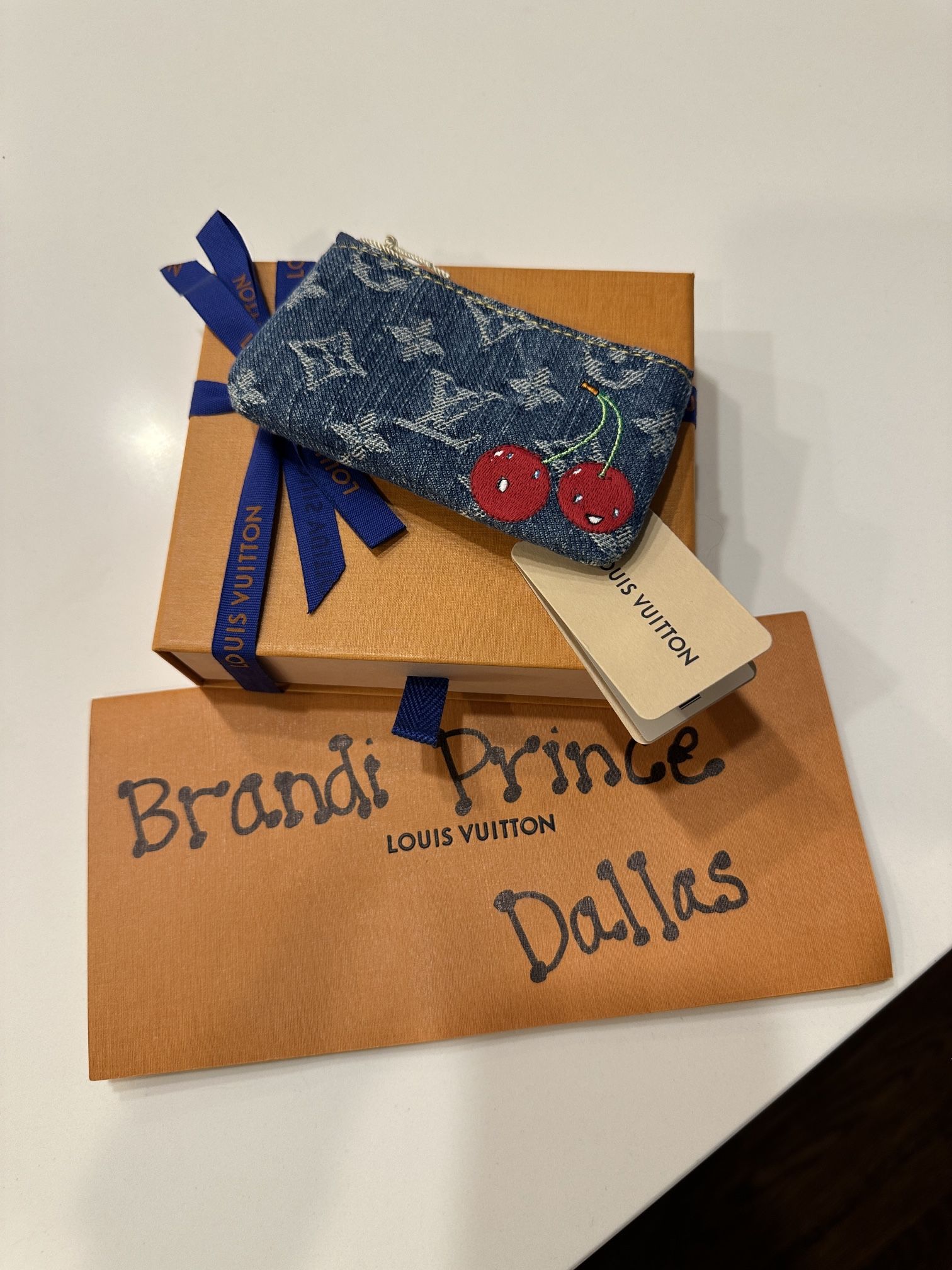 Authentic Louis Vuitton x TM Key Pouch