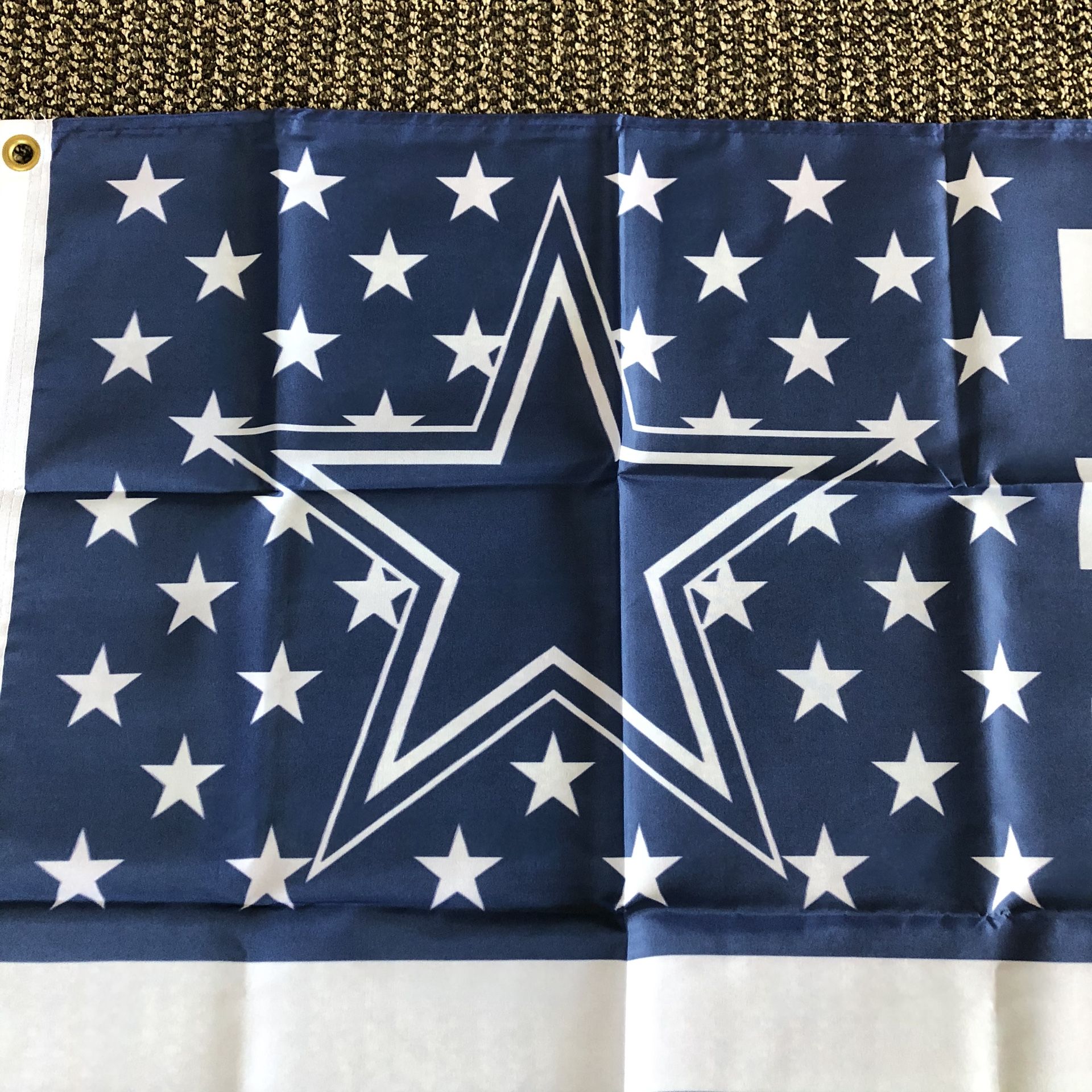 NFL Dallas Cowboys USA New Flag 3’ x 5’ Metal Grommets