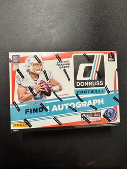 2021 Panini Donruss Football Factory Sealed Mega Box 1 Auto Autograph