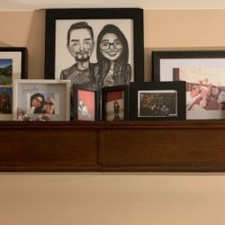 Solid Wood Floating Shelve