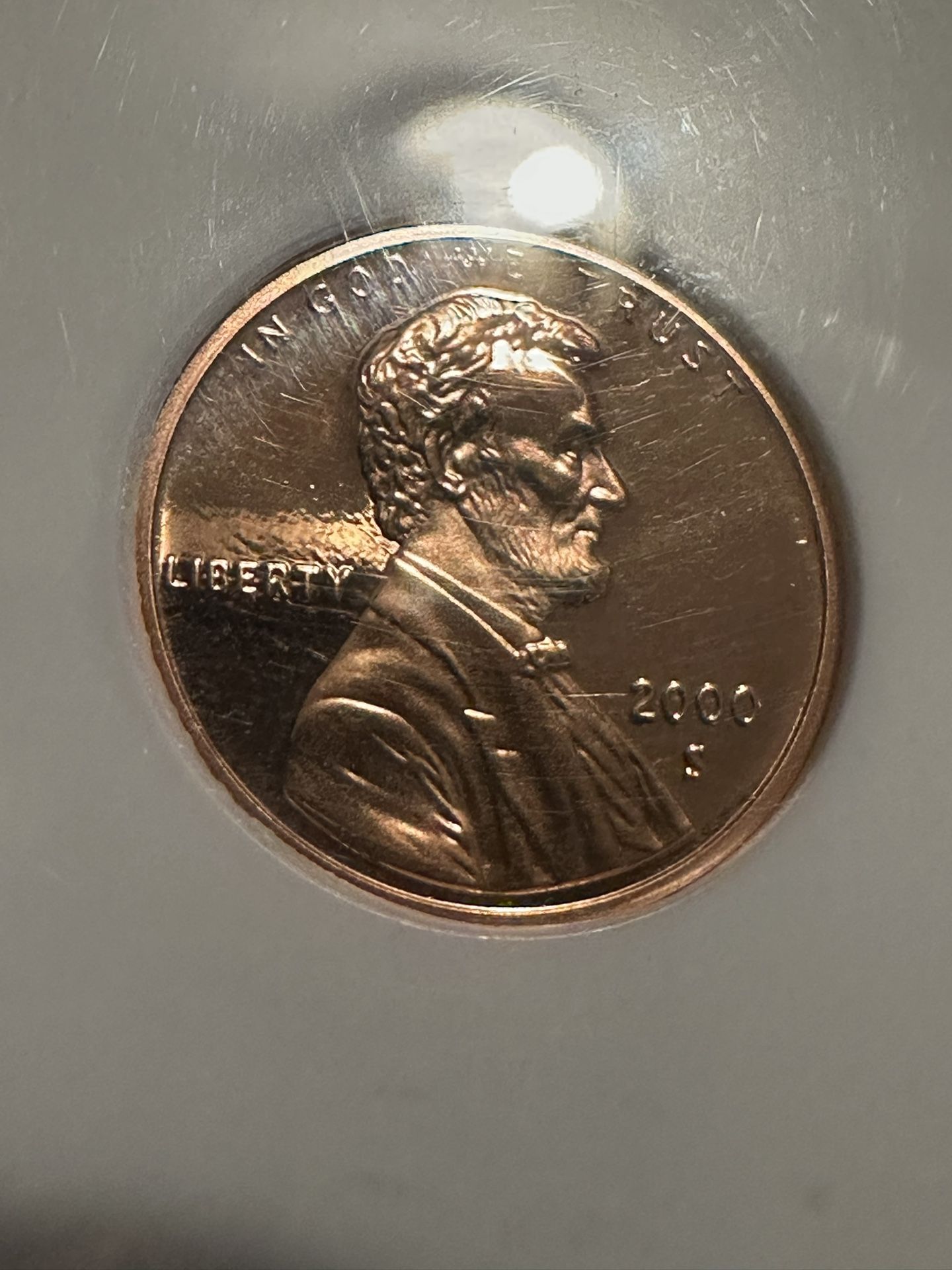 PF 69 2000 S RD Ultra Cameo Proof Penny