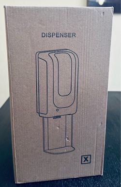 Automatic Hand Sanitizer/Soap Dispenser Touchless Electronic Motion Sensor Release for Gel & Liquid Solutions + Anti-Drip Catcher Tray & Large Capacit