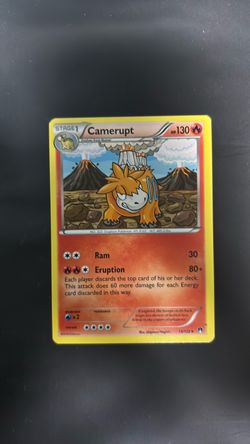 Camerupt Pokémon Card 13/122