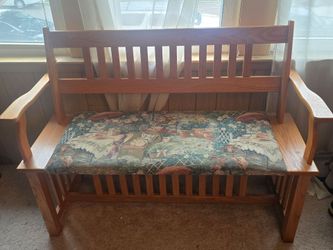 Oak Entry Bench