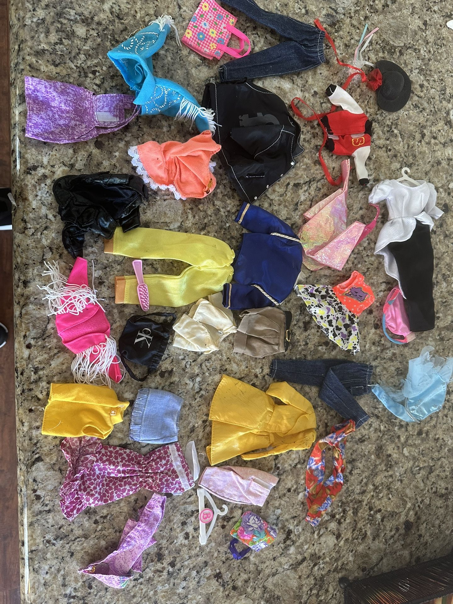 Huge 1980’s And 90’s Barbie Clothes Shoes Accessories Lot