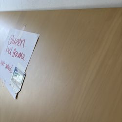 Queen Bed Solid Wood