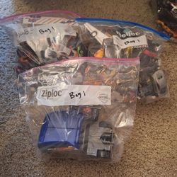 3 Bags of Assorted Cars