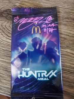 KPop demon hunters autographed