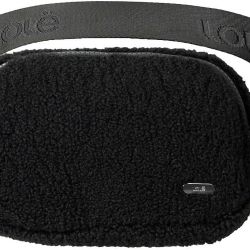 Lolë Unisex Fleece Belt Bag - Black - One Size - NEW