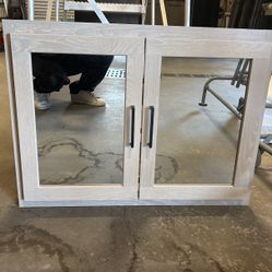 Cabinet With Mirrors 