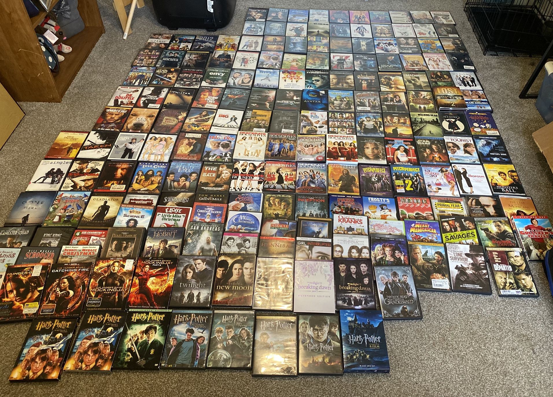 Over 175 DVD’s