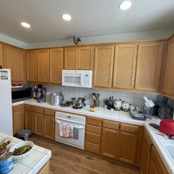 Kitchen cabinets